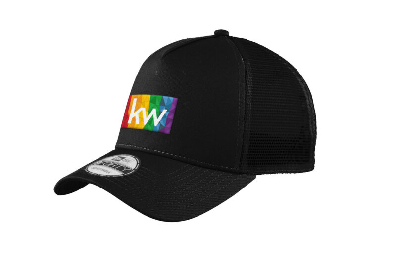 KW Rainbow Network | New Era 9FORTY Snapback Trucker Hat